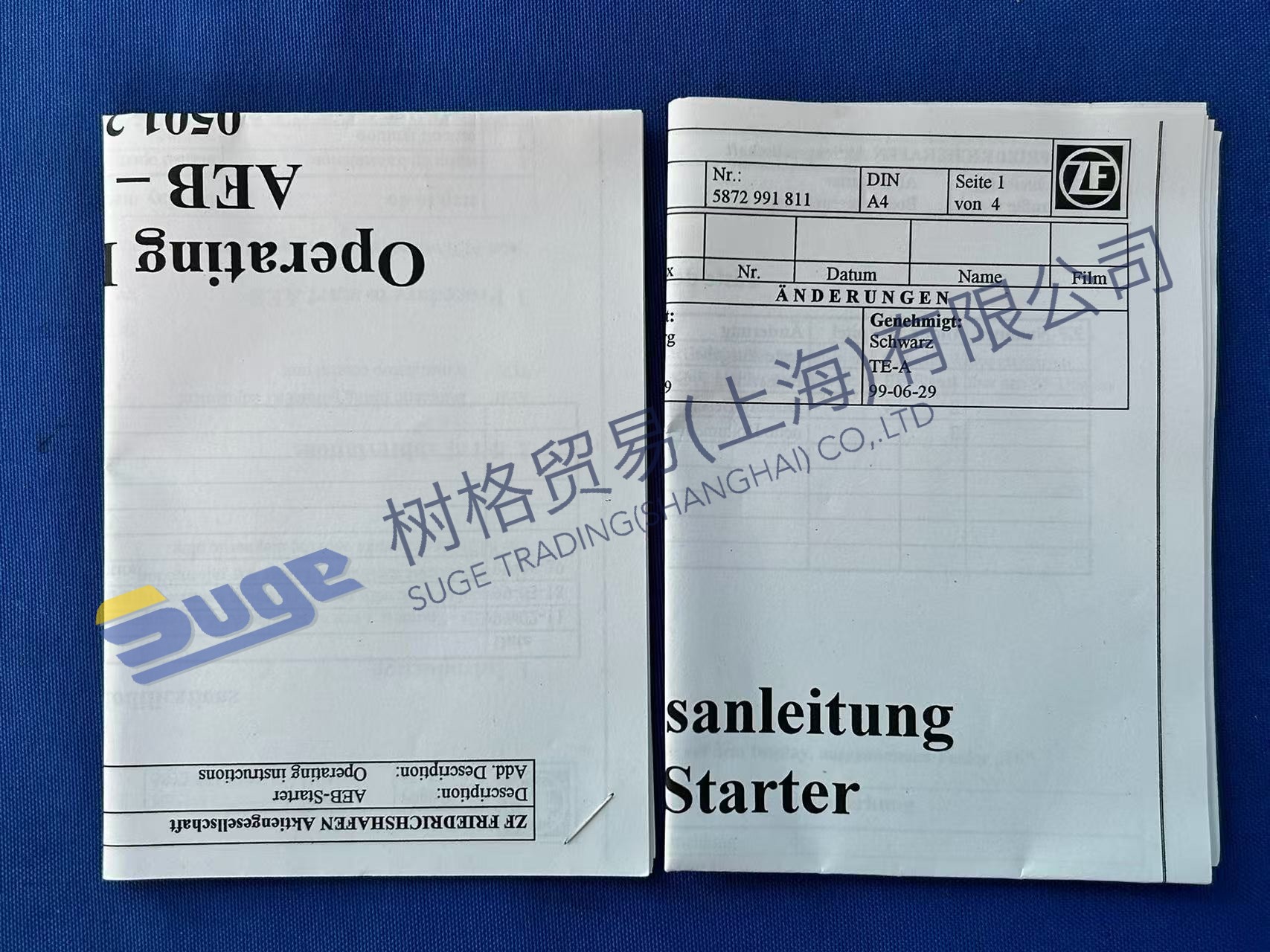 ZF 4WG260 4WG310 WG AEB启动器-Tools 0501 298 522